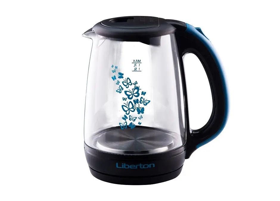 Електрочайник Liberton LEK-1703 Black-blue