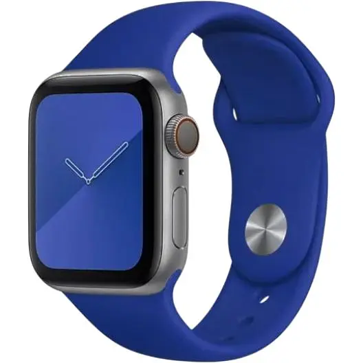 Ремінець DK CDK для Apple Watch 40mm (Series 4 / 5 / 6 / SE1 / SE2) S / M Silicone Sport Band (08738) (sorcelain