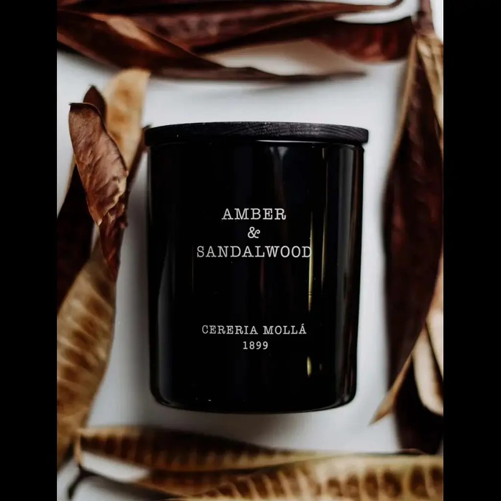Ароматическая свеча Cereria Molla Amber & Sandalwood 230 г - фото 2