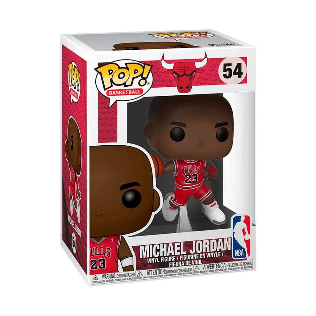 Ігрова фігурка FUNKO POP! серії "NBA: Bulls" ­- МАЙКЛ ДЖОРДАН Funko 36890 - фото 4