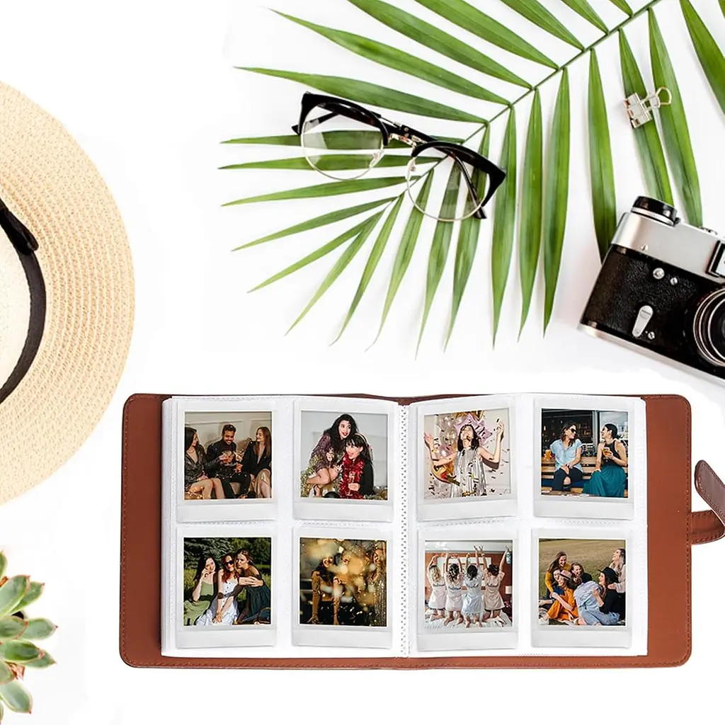 Фотоальбом для Fujifilm Instax Square SQ1, SQ6, SQ40, SQ20, SQ10, SP3, SQ Link на 288 фото, коричневий  - фото 6