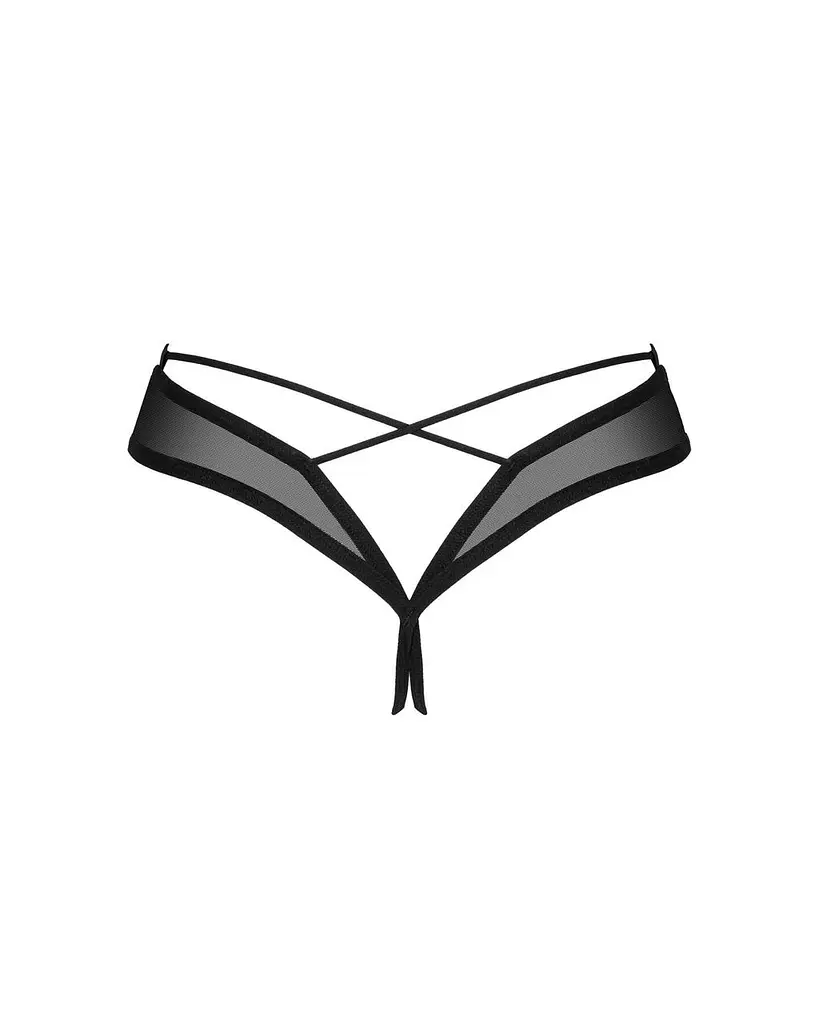 Трусики Obsessive Roxelia crotchless thong XS/S - фото 4
