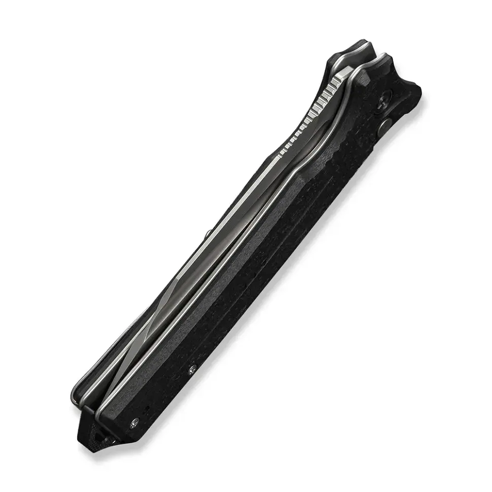 Ніж складаний туристичний Civivi Neurohaptic, (9.5 см) Nitro-V / G10 чорний - фото 6