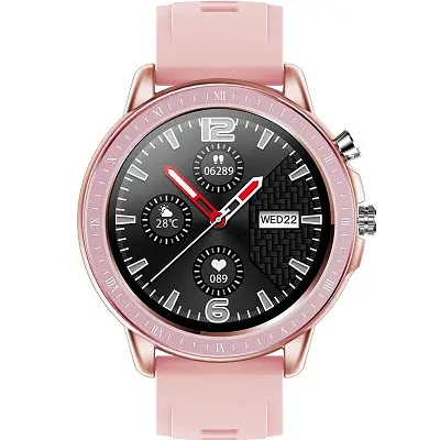 Смарт-часы Gelius Pro GP-SW005 NEW GENERATION Pink/Gold - фото 2