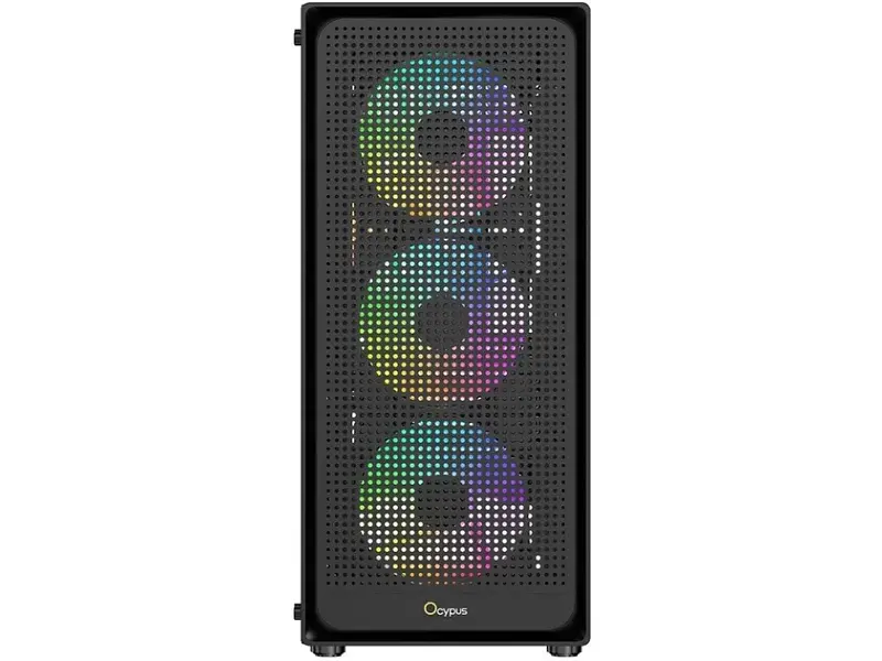Корпус OCYPUS Gamma C50 ARGB Black (GAMMA-C50-BKG400XX-GL) - фото 5