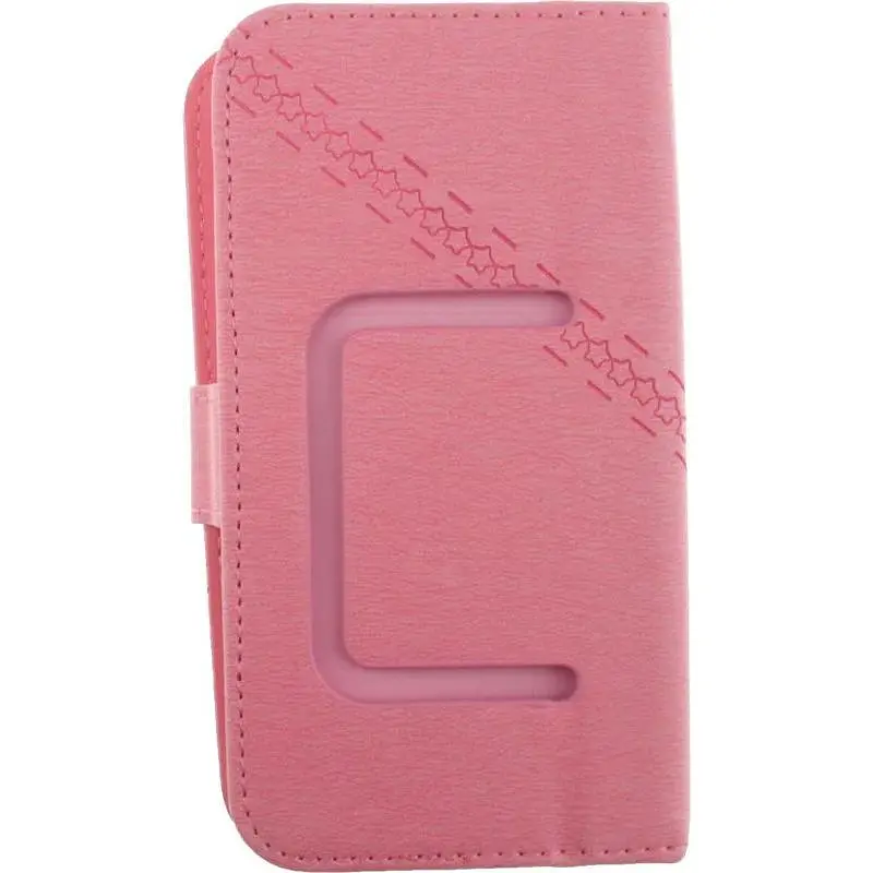 Чохол-книжка Toto Book Universal cover Ineva 4.5-5" Pink - фото 3