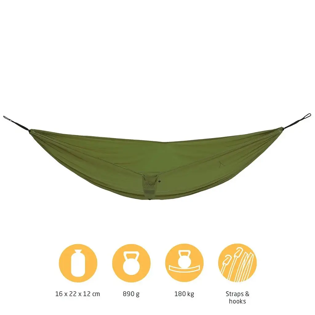 Гамак туристический Grand Canyon Bass Hammock до 150 кг нейлон оливковый - фото 3