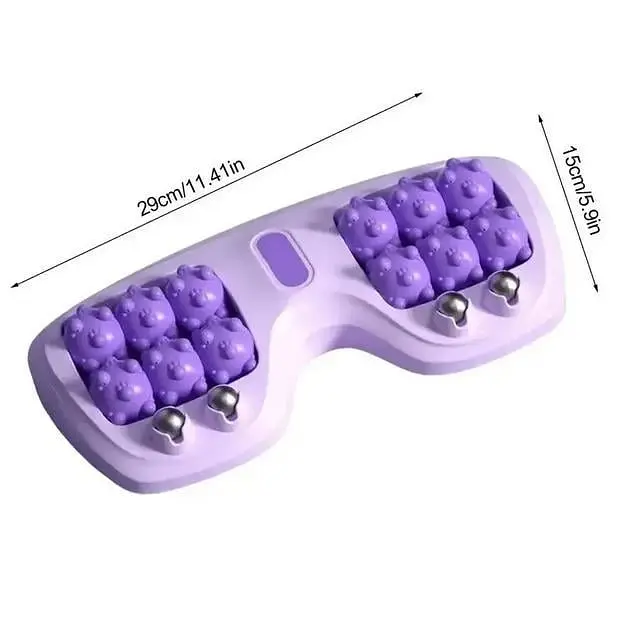 Масажер роликовий для ніг Cat Foot Massager з 12 роликами та 4 магнітними кульками - фото 2