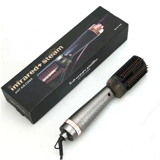 Фен-гребінець XPRO Hair Steam Brush Infrared Spray HotAirComb 3 в 1 з інфрачервоним випромінюванням (MER-15306_552) - фото 5