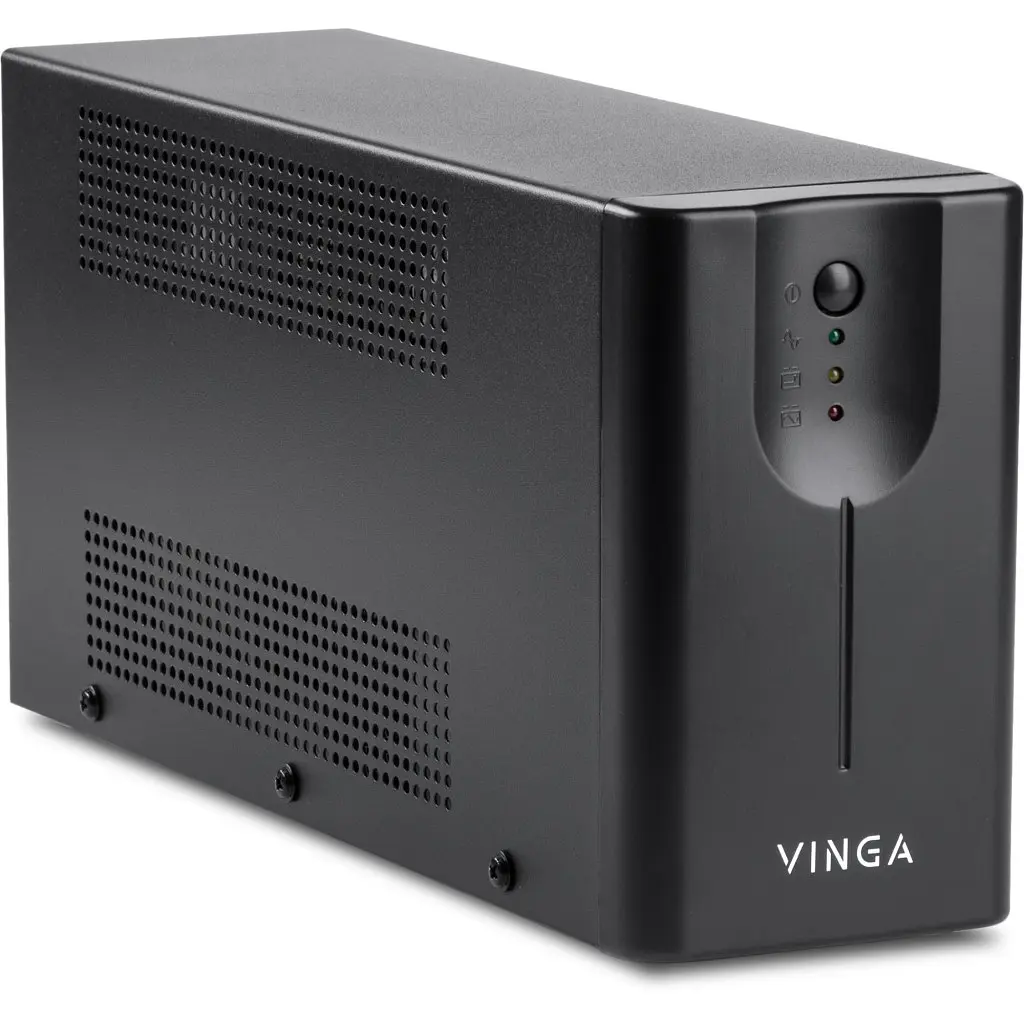 Пристрій безперебійного живлення Vinga LED 1500VA metal case (VPE-1500M) - фото 4