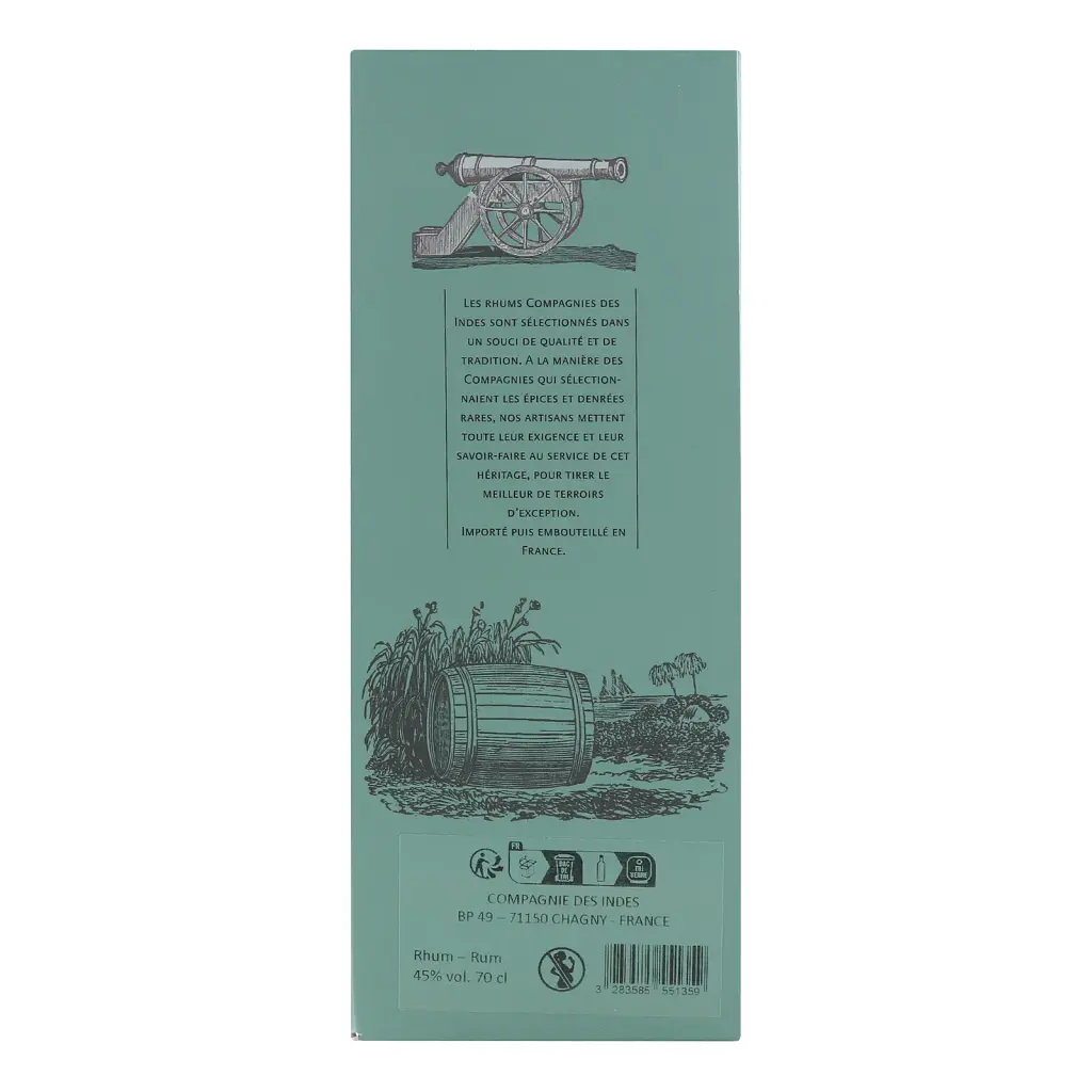 Ром Compagnie des Indes 6 yo Jamaica Secrete 45% 0.7 л в подарунковій упаковці - фото 2