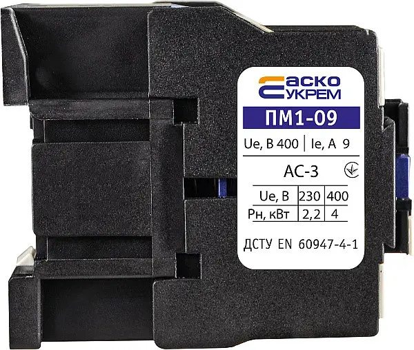 Пускатель ПМ 1‑09‑01 B7 24B (LC1‑D0901) АСКО‑УКРЕМ (A0040010112) - фото 6
