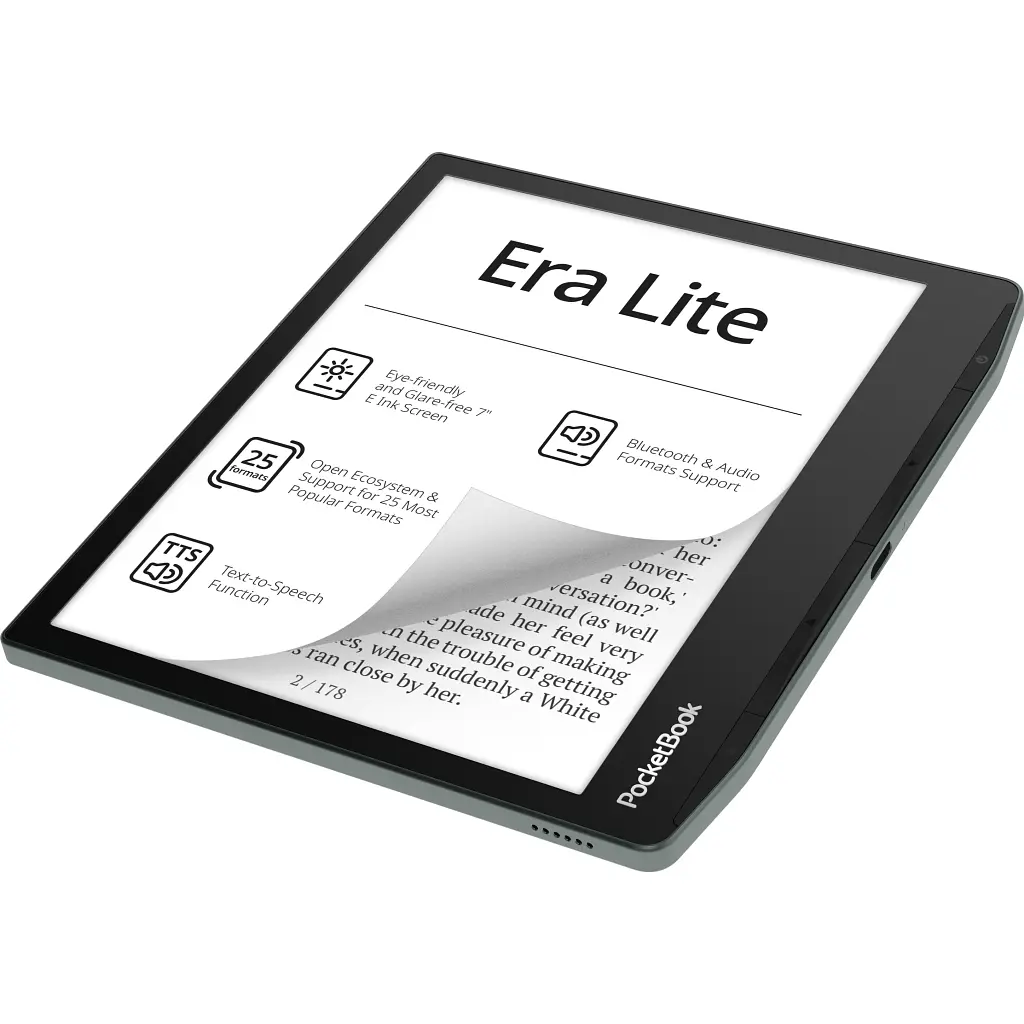 Електронна книга Pocketbook 710 Era Lite, Stone Green (PB710-9-WW) - фото 3