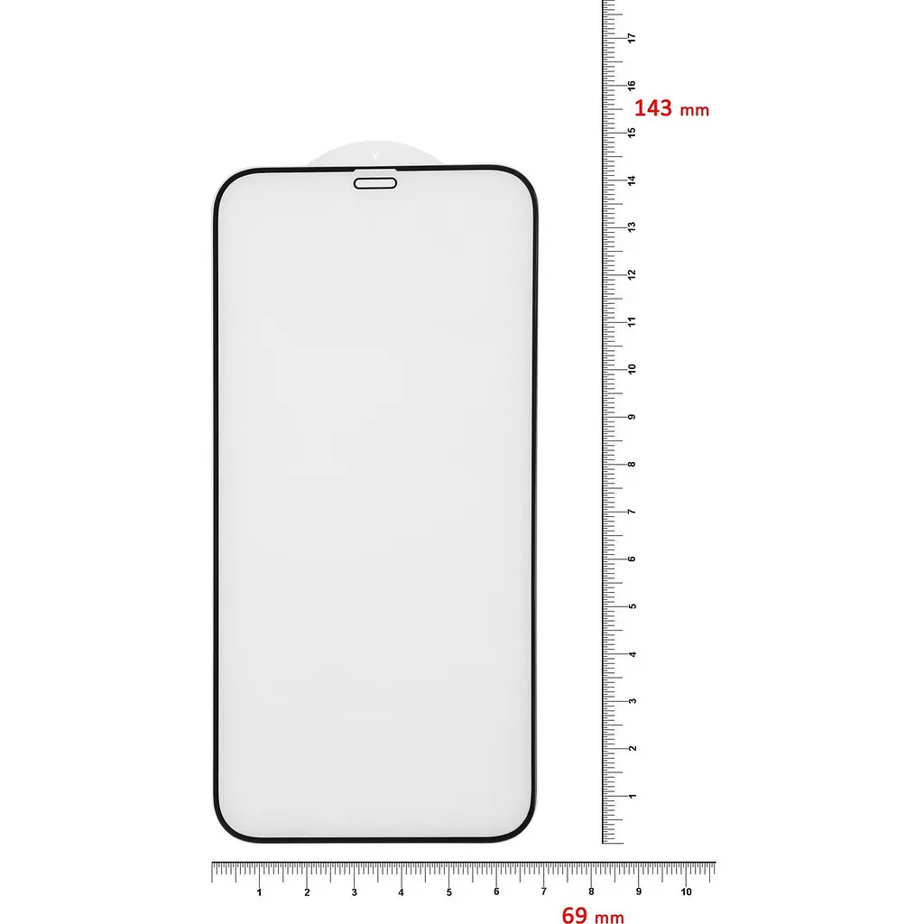 Защитное стекло BeCover для Apple iPhone 12 Black (705375) - фото 3