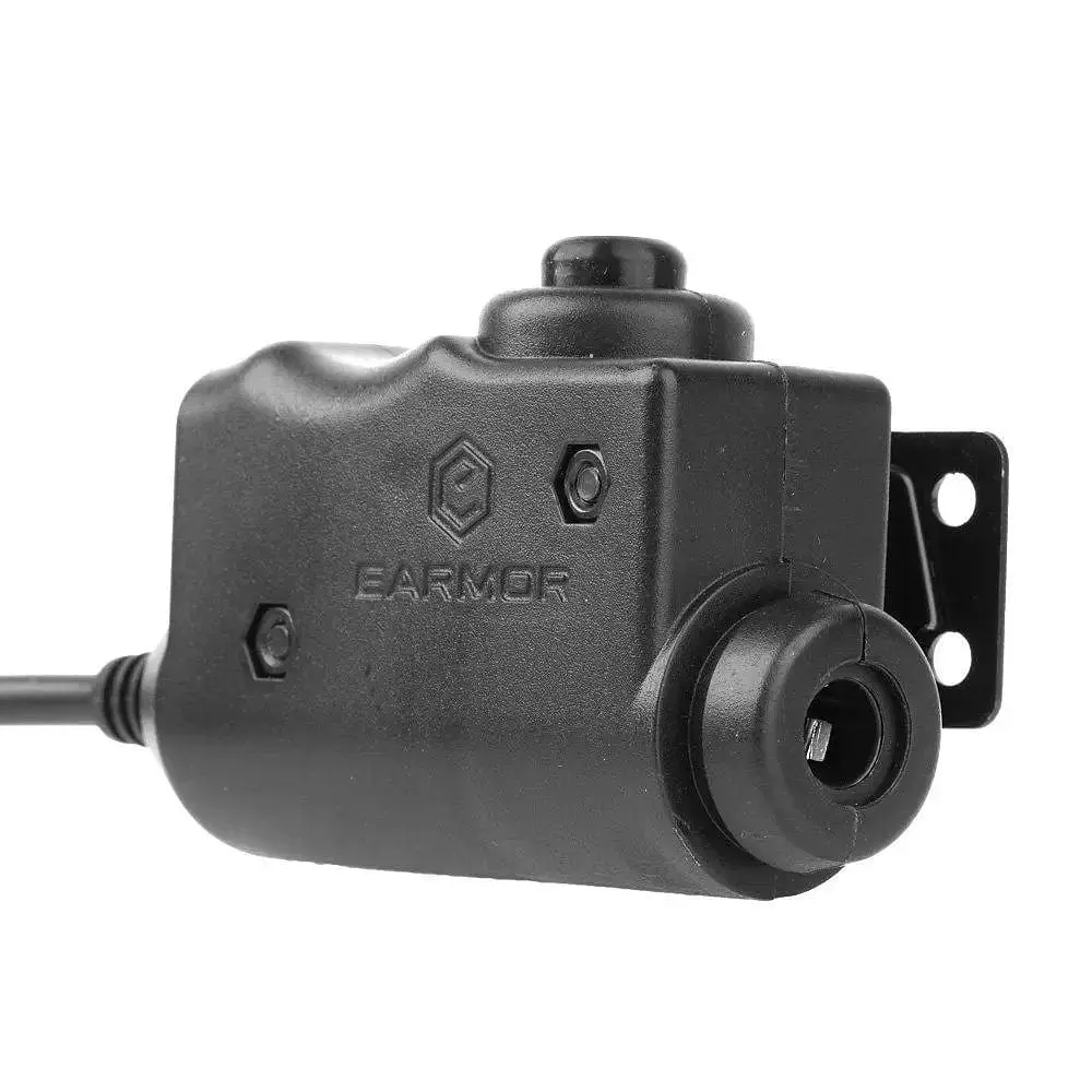 Кнопка PTT Earmor M51 для радіостанцій Motorola DP4400, DP4600, DP4800 (M51-PTT-DP44-48) - фото 2