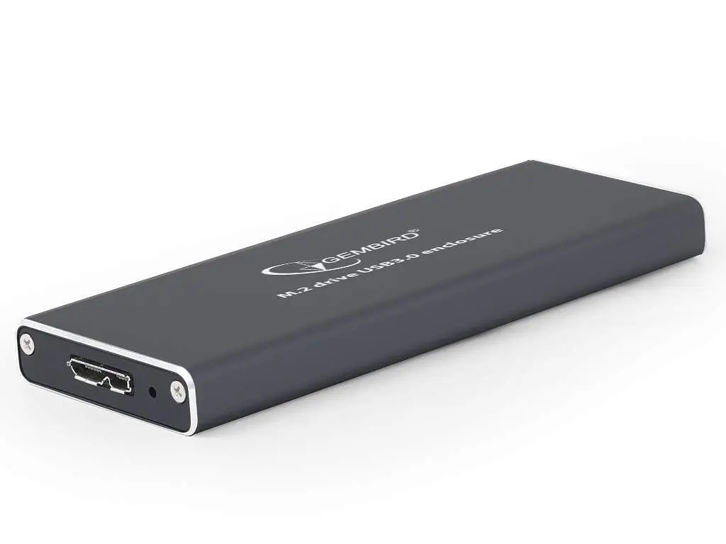 Зовнішня кишеня Gembird M.2 (NGFF), USB3.0, черний (EE2280-U3C-01)