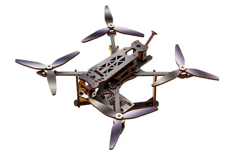 Конструктор Puz-00953 FPV Mini дерев'яний, PuzzleOk - фото 3