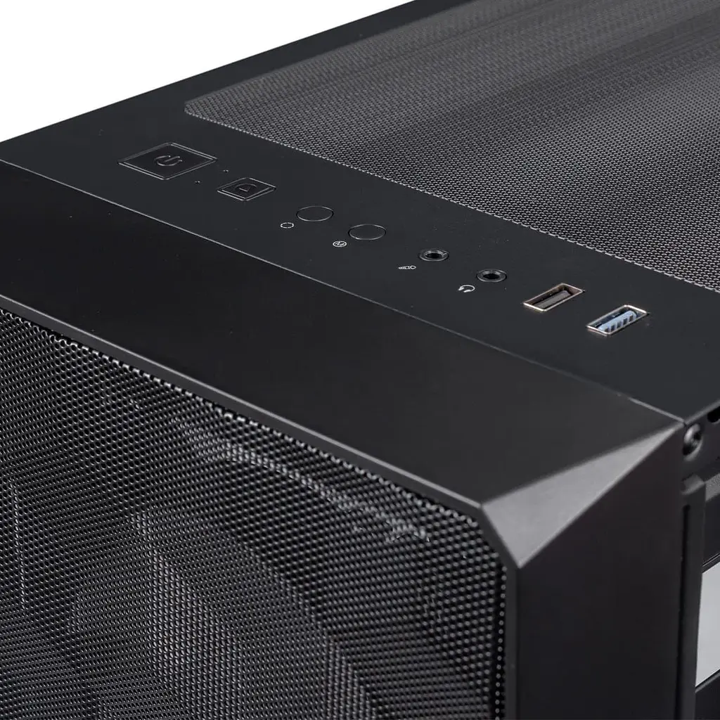 Корпус ProLogix E120 Tempered GlassMesh Black (E120 Black) - фото 10