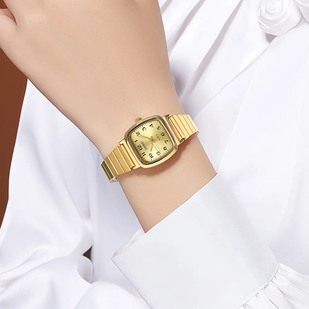 Наручний годинник жіночий 2292GD-AC Gold Numbers Skmei acs0030050 - фото 3