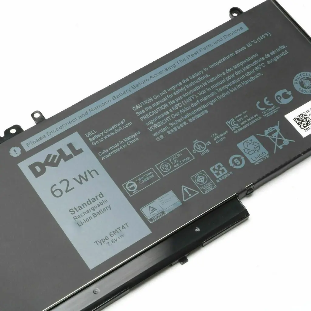 Акумулятор для ноутбука Dell Latitude E5450 E5470 E5570, Precision M3510 (6MT4T 7.6V 62Wh) - фото 2
