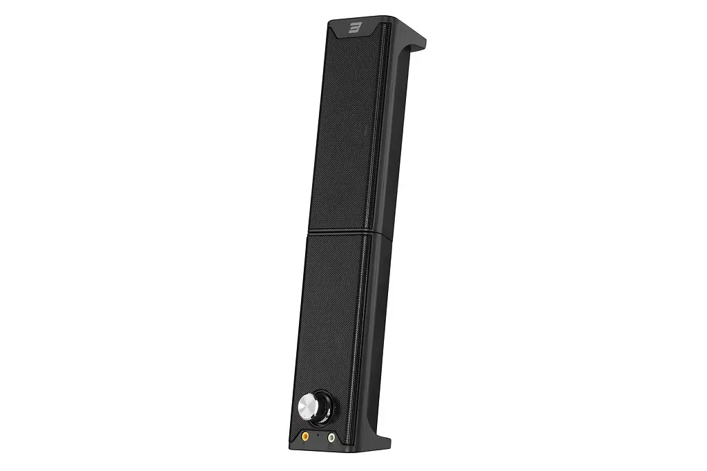 Акустична система 2E PCS203, 2.0, USB, Metal Black - фото 8
