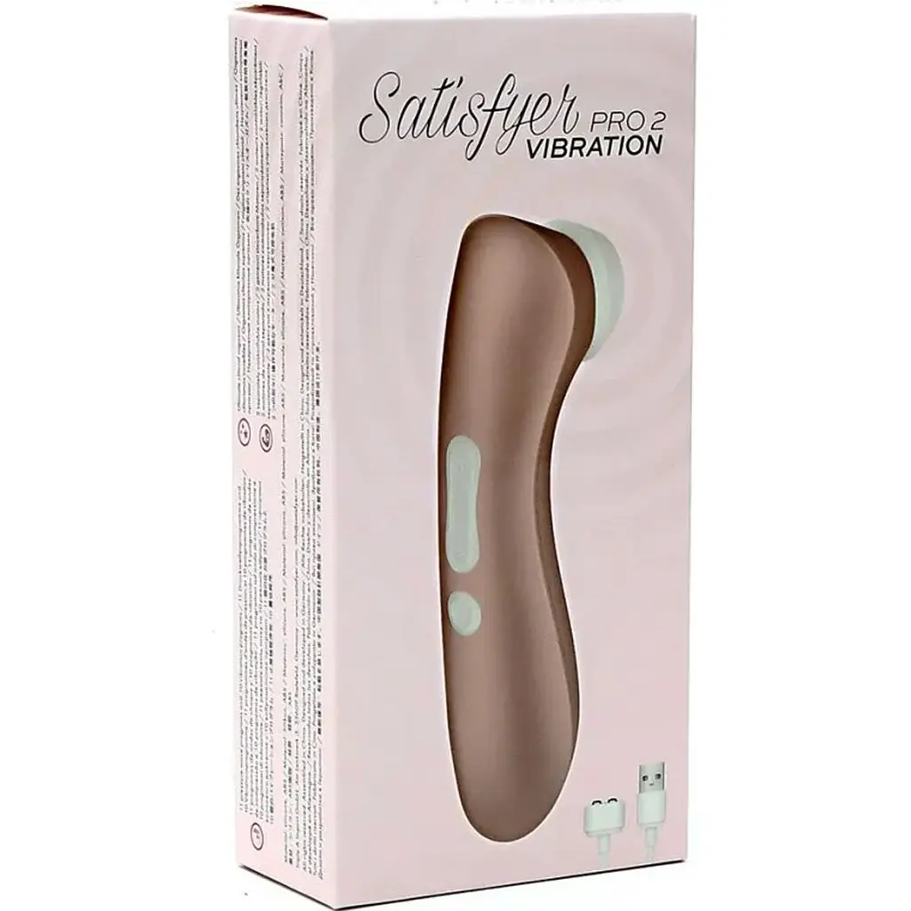 Вібратор з вакуумною стимуляцією Satisfyer Pro 2 Vibration (SO2303) [104644] - фото 5