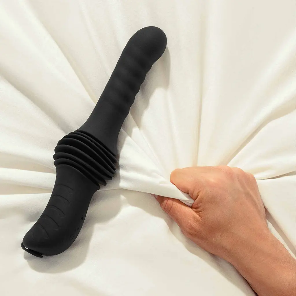 Пульсатор з вібрацією Dorcel Deep Orgasm, 2 незалежні мотори, підігрів до 41 °C, пульт ДК - фото 10