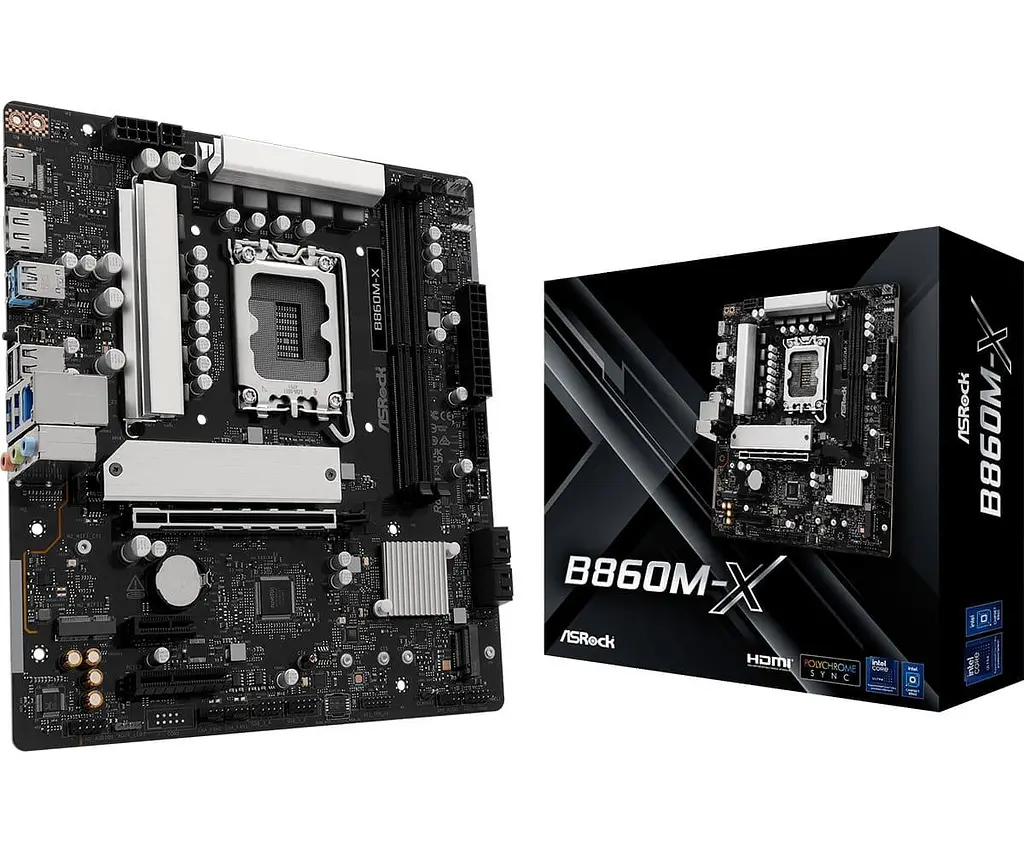 Материнська плата AsRock B860M-X (B860M-X) (Socket 1851, Intel B860, Micro-ATX) - фото 5