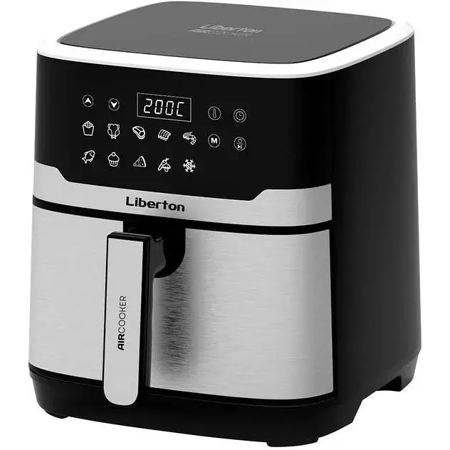 Мультипіч Liberton LAF-3210 Black/Inox 1700W 6.5 л - фото 2