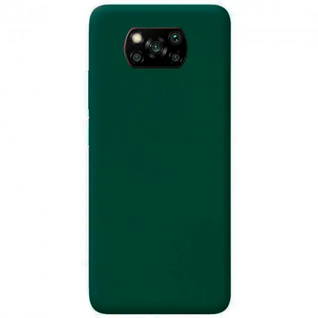 Чохол-накладка Xiaomi Protective Silicone Case для Poco X3/X3 Pro (Pine Green) HC [66945] - фото 2