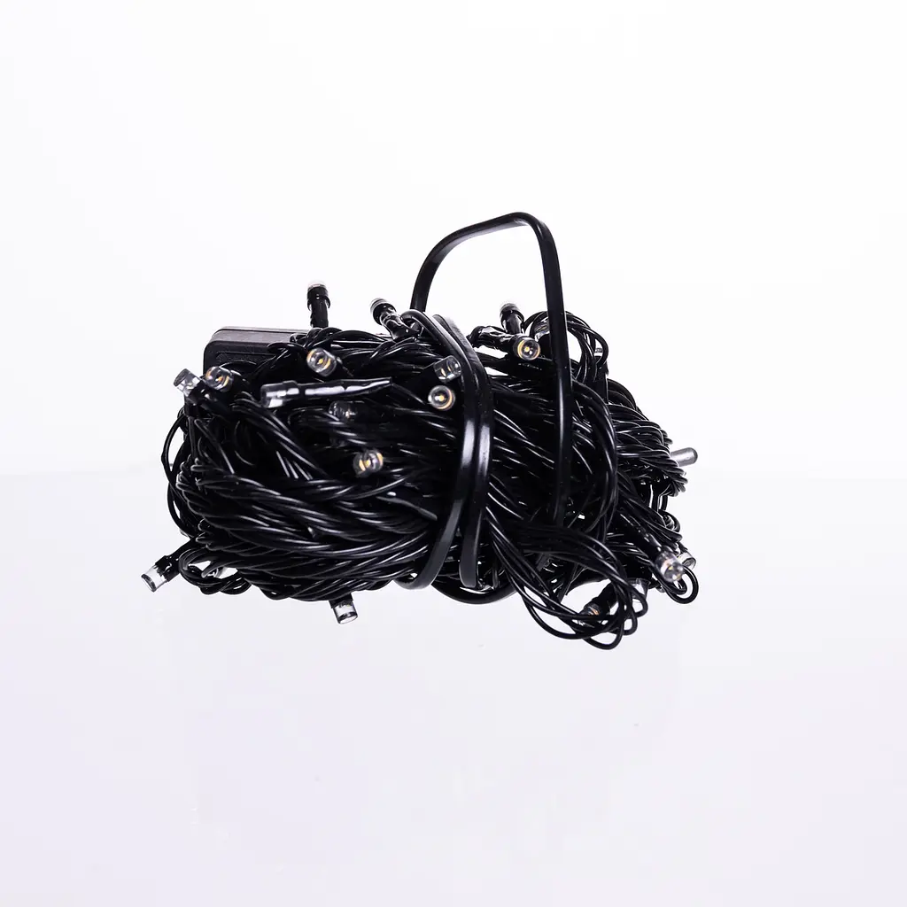 Гірлянда Нитка 50 LED 6 м чорна, жовтий GarlandoPro W50LED6MBY - фото 10
