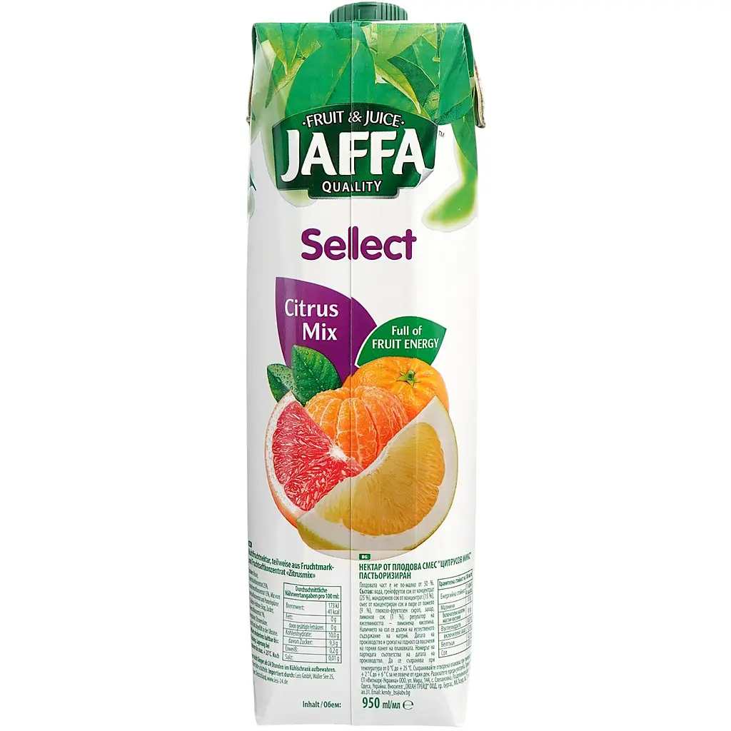 Нектар Jaffa Цитрусовий мікс 0.95 л - фото 4
