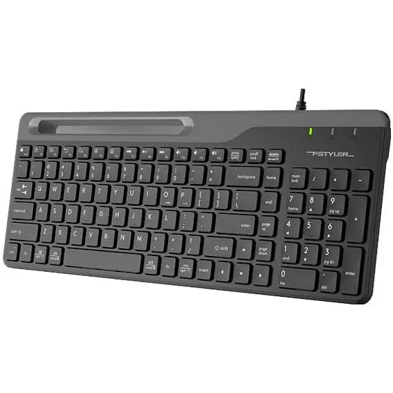 Клавиатура проводная A4Tech Fstyler FK25 Black USB - фото 4