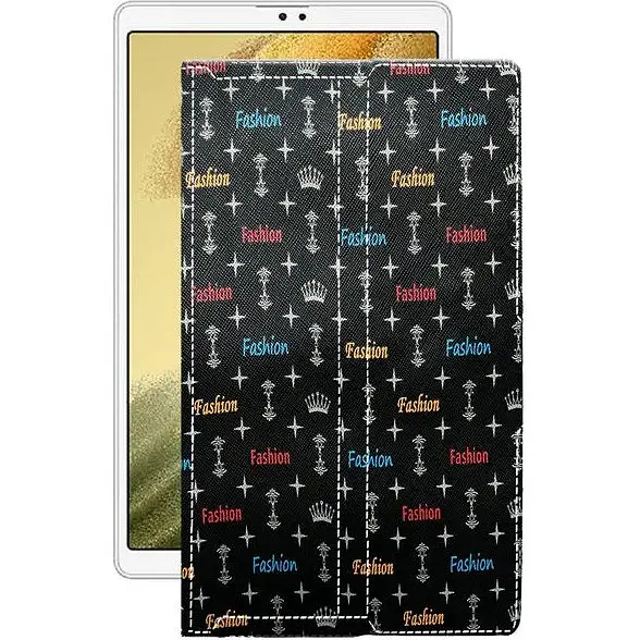 Чохол StatusCASE з екошкіри для планшету Samsung Galaxy Tab A7 lite (T225) Фешн чорний - фото 1