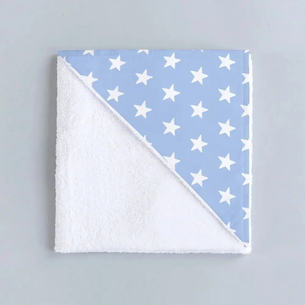 Наматрасник непромокаемый Cosas Light Blue Stars 70х120 см голубой (WaterSheet_StarsLightBlue_120) - фото 2