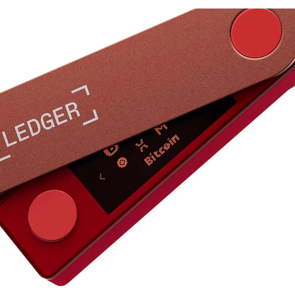 Апаратний гаманець для криптовалют Ledger Nano X Ruby Red (LNXRR) - фото 5
