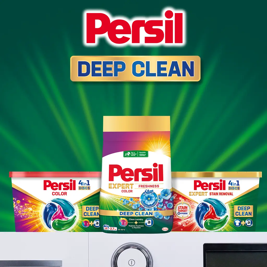 Пральний порошок Persil Expert Deep Clean Автомат Color Свіжість від Silan 4.05 кг (9000101806168) - фото 6