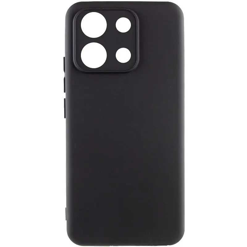 Чохол Silicone Cover Ummi Lakshmi Full Camera (AA) для Xiaomi Poco X6 / Note 13 Pro 5G Чорний / Black
