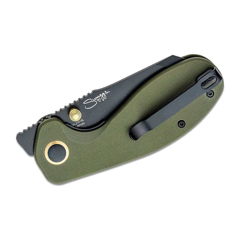 Ніж CJRB Maileah Large Black Blade Green (J1918L-BGN) - фото 5
