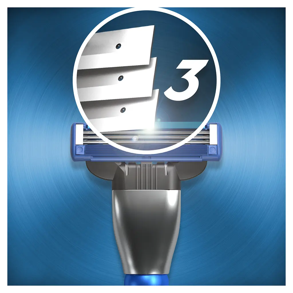 Бритва Gillette Mach3 Turbo 3D Motion з 2 змінними касетами - фото 5