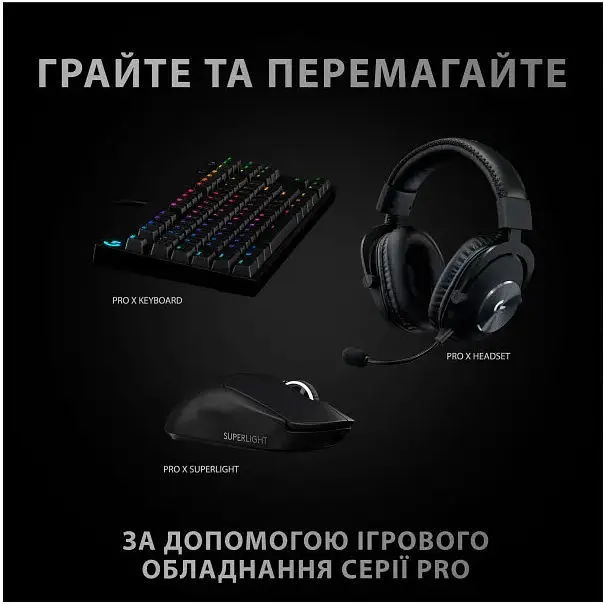 Миша бездротова Logitech G Pro X Superlight Wireless (910-005880) чорна - фото 3