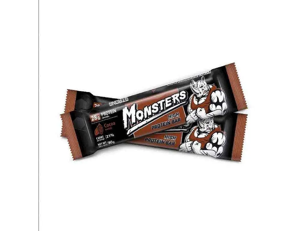 Батончик протеїновий VALE 80г ДД спорт з КАКАО Monsters