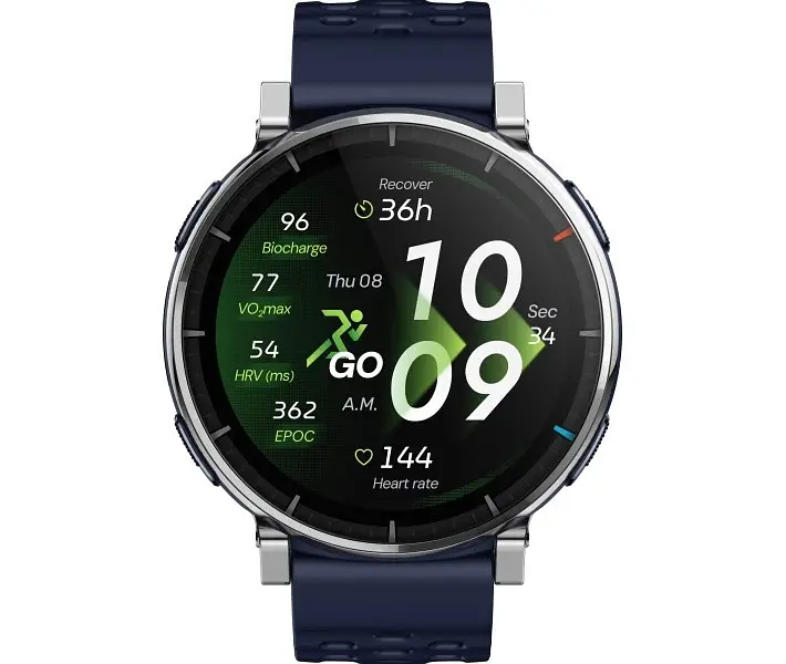 Смарт - годинник Amazfit Active 3 Premium NFC 4GB синій - фото 3