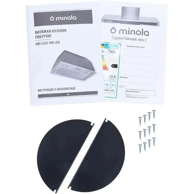 Вытяжка встроенная Minola HBI 5222 I 700 LED - фото 9