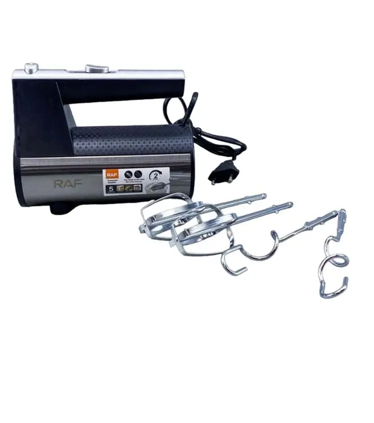 Міксер кухонний RAF R.6690 Hand Mixer 600W Сріблясто-чорний (30151421) - фото 4