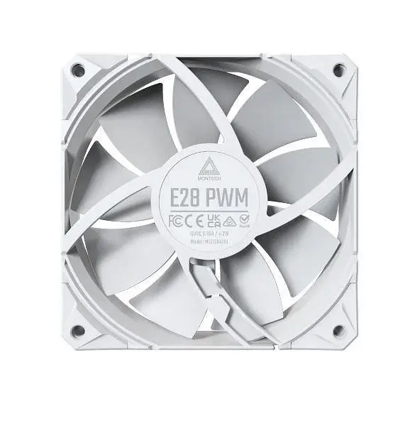 Набор трех вентиляторов для корпуса 120MM E28 3 PACK(W) MONTECH - фото 3