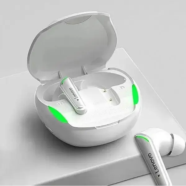 Наушники беспроводные Lenovo ThinkPlus XT92 белые - фото 3