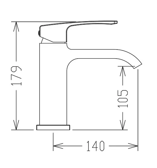 Змішувач для раковини Koer KB-10037-12 (KR6000) - фото 5