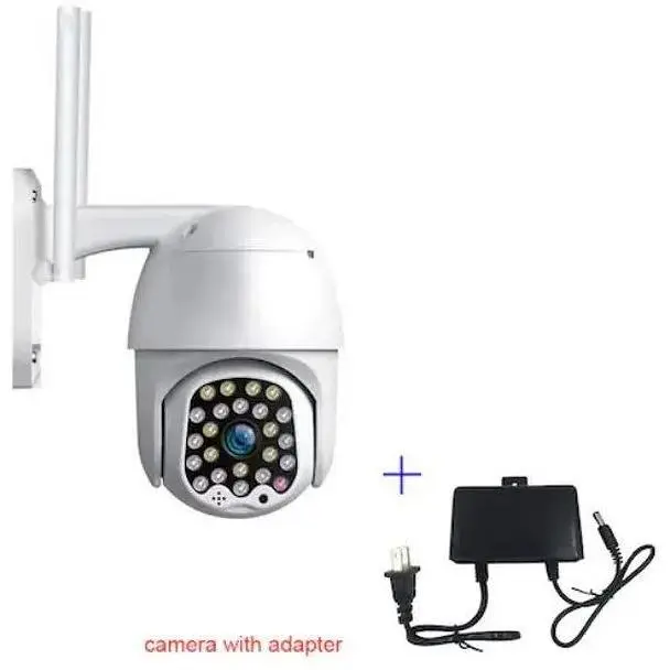 Камера відеоспостереження вулична No Brand Camera CAD 555G Wi-FI 1080p 7854 White - фото 2