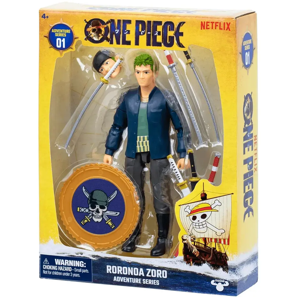 Колекційна фігурка Moose One Piece Zoro з артикуляцією (63314) - фото 4
